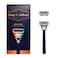 King C GilletteNeck Razor Handle plus 2 Blade Refills