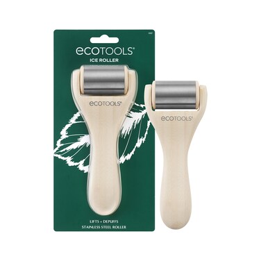 EcoToolsIce Roller Lifts  Depuff Skin Stainless Steal Cooling Roller For Face  Neck Provides Relaxation While Sculpting Eco Friendly Vegan  Cruelty Free Skincare Tool 1 Count