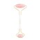 PacificaBeauty Crystal Wand Secret Weapon Rose Quartz Facial Roller Face Roller for Face Eyes Neck Body Lymphatic Drainage Facial Beauty Skin Care Tools Face Massage Tool Vegan 1 Count