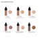 TEMPTUOne Airbrush Makeup Kit with Cordless Compressor 6 Shades 11Piece Set Portable Air Brush Machine  Airpod Pro 3 Shades of Foundation Blush Bronzer Instant Concealer Perfect Complexion