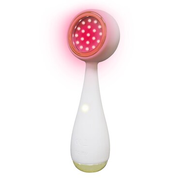 PMD Clean Redvolution  Smart Facial Cleansing Device with Silicone Brush  AgeDefying Red Light Therapy Treatment  Smooths Fine Lines and Wrinkles Firms and Tones  For Face  Body