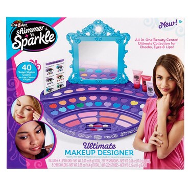 CraZArt Shimmer n Sparkle Real Ultimate Make Up Real Makeup Designer Kit