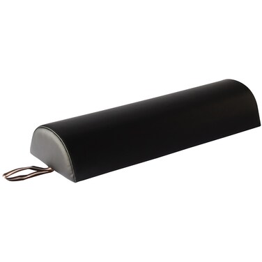 Master Massage 6 Half Round Bolster  Black 1count