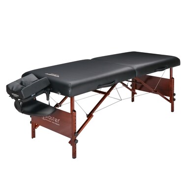 Master Massage30 Del Ray Pro Portable Massage Table 30 Width x 84 Length with Adjustable Table Height 750lbs Working Capacity Massage Bed Tattoo Table Lash Table
