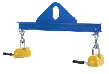 Vestil SBM103ML Spreader Beam Magnetic 1000 Capacity 3ft Wide