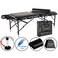 Master Massage30 StratoMaster LX Ultra Light Weight Aluminum Portable Massage Table PackageBlack
