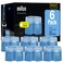BraunClean  Renew Refill Cartridges CCR Replacement Shaver Cleaner Solution for CleanCharge Cleaning System Pack of 6