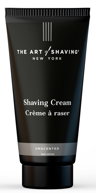 The Art of ShavingShaving Cream for Men  Shaving Cream Mens Beard Care Protects Against Irritation and Razor Burn Clinically Tested for Sensitive Skin Unscented 25 Fl Oz