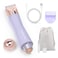SUPRENTBikini Trimmer Women Painless Ladies Hair Removal Waterproof Wet  Dry 2 in 1 Lady Shaver for Pubic Hair  Facial Hair Cordless Electric Razors with USBC Rechargeable  Purple