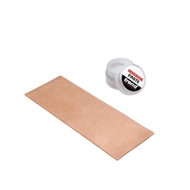 TRENDTrend Ultra Fine Mirror Paste  Premium Leather Strop Hone and Polish Your Knives and Sharpened Tools DWSMPKIT