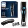 Norelco Philips Hair Clipper 9000 Series Hair Trimmer Auto Turbo Dual Cut Technology Motorized Combs 400 Length Settings 120 Min Runtime Zero Maintenance HC945040
