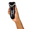 Remington R5 Style Series Rotary Shaver for Men Titanium Flexing Blades Sensitive Skin Comfort Waterproof Rechargeable Wet or Dry Electric Shaver with Pop Up Trimmer and Stubble Attachment