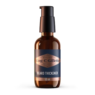 King C Gillette Beard Thickener formulated with Vitamin B complex and Caffeine 17oz