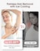 LYSMOSKI Laser Hair Removal IceCooling IPL Hair Removal Device for Women and Men Painless  LongLasting Safe AtHome Hair Remover Device for Armpits Back Legs Arms Face Bikini Line
