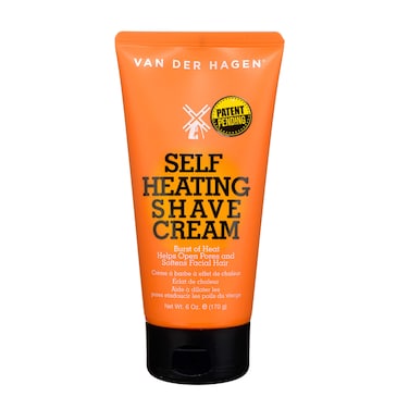 Van Der HagenSelfHeating Shave Cream  Burst of Warmth Opens Pores and Softens Stubble 6 oz