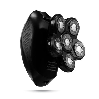 Bally 6 Head Floating Shaver Total Grooming with 6in1 MultiFunctional Electric Floating Shaver 6 Heads LED Display Lithium Rechargeable 50 Min Usage