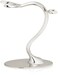 Nickel Plated S Shaving Stand