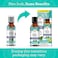 GuruNandaTravel Size Coconut Oil Pulling 7 Essential Oils  Vitamins Fresh Breath  Whitening Mouthwash No Alcohol  Fluoride 3 oz
