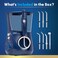 WaterpikAquarius Water Flosser Professional For Teeth Gums Braces Dental Care Electric Power With 10 Settings 7 Tips For Multiple Users And Needs ADA Accepted Blue WP663 Packaging May Vary