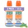 TheraBreath Whitening Mouthwash Dazzling Mint Dentist Formulated 16 Fl Oz 2Pack