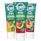Toms of Maine Anticavity Kids Natural Toothpaste Variety Pack Strawberry Orange Mango Watermelon Flavors Kids Toothpaste with Fluoride Safe for Ages 2 and Up 51 oz Pack of 3