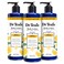 Dr Teals Body Lotion Lemon Prebiotic Lemon Balm  Essential Oils 18 oz Pack of 3
