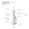 Waterpik Cordless Pearl Rechargeable Portable Water Flosser for Teeth Gums Braces Care and Travel with 4 Flossing Tips  ADA Accepted WF13 White Packaging May Vary