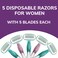 BICSoleil Sensitive Advanced Disposable 5Blade Razors SummerReady Smoothness 5Pack
