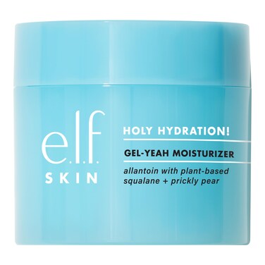 elf SKIN Holy Hydration GelYeah Moisturizer Lightweight Moisturizer For Plump Hydrated Skin Infused With Squalane Vegan  Crueltyfree
