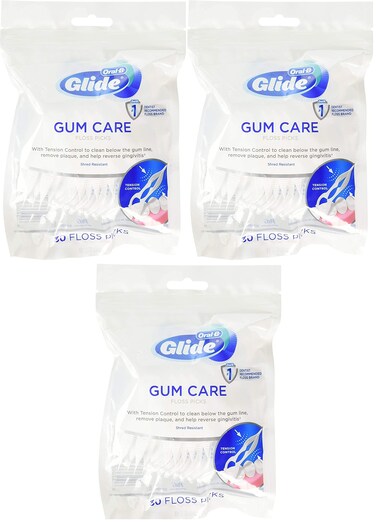 GLIDEProHealth Advanced Floss Picks 30 Ea30 Count Pack of 3