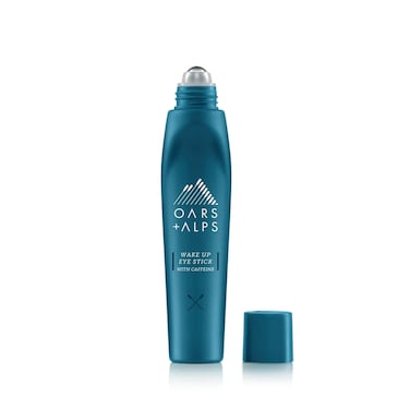 Oars  AlpsWake Up Eye Roller and Eye Depuffer Dermatologist Tested Skin Care Infused with Caffeine and Aloe Vera TSA Friendly