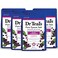 Dr Teals Epsom Salt Magnesium Soak Black Elderberry with Vitamin D 3 lbs Pack of 4