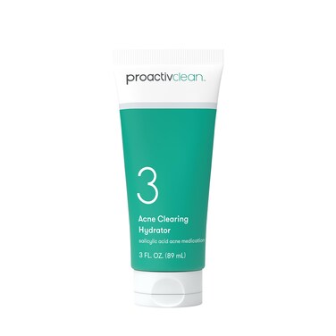 ProactivClean Acne Clearing Hydrator Gentle Daily Face Moisturizer for Women and Men Salicylic Acid Acne Treatment Cream Facial Lotion with Hyaluronic Acid and Vitamin E 3oz