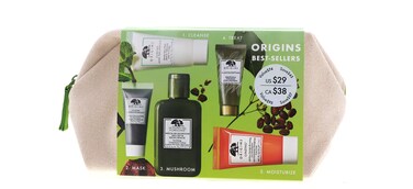 Origins Best Sellers Set for Women  5 Pc 1oz Checks Face Wash 38oz Lotion 05oz Clear Charcoal Face Mask162oz Serum 169oz Moisturizer