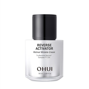 O HUI Reverse Activator Retinol Fine Wrinkle Cream  Korean Skin Care  Comfortable Retinol Cream for Face  Minimal to no irritation  Peptide  Wrinkles Visibly Reduced by 42 in 8 Weeks
