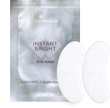 SkinMedicaInstant Bright Eye Masks  Under Eye Patches for Puffy Eyes and Dark Circles to Look Youthful and Rested 6 Ct