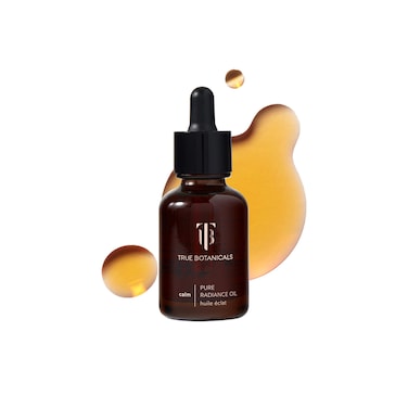True BotanicalsCalm Pure Radiance Oil  Treats Fine Lines  Wrinkles for Sensitive Skin  AntiAging Face Oil for Sensitive Skin and Redness  Dermatologist Tested NonToxic  1 fl oz  30 ml