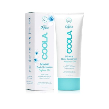 COOLA Organic Mineral Sunscreen Sunblock Body Lotion Dermatologist Tested Skin Care for Daily Protection Vegan and Gluten Free 5 Fl Oz