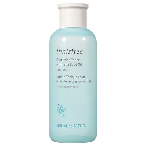 innisfreeBija Clarifying Toner with Salicylic Acid Korean Toner for Clarifying Smoothing and Improving the Look of Pores Packaging May Vary