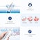 HANGSUNWater Flosser Cordless Oral Irrigator Rechargeable Dental Water Jet HOC700 for Teeth Braces with 300ML Water Tank and 4 Jet Tips for Travel  Home Use