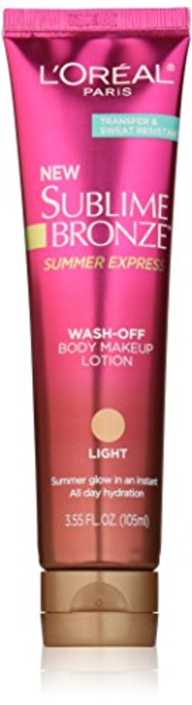 LOral Paris Sublime Bronze Summer Express Body Makeup Lotion Medium 355 fl oz