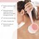 PMD Clean Body  Smart Body Cleansing Device with Silicone Brush  Three Interchangeable Attachments  Waterproof  SonicGlow Vibration  Cleanse Exfoliate  Massage Body