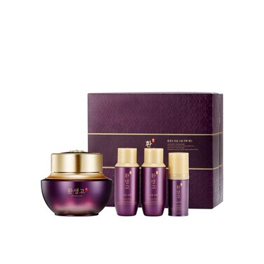 The Face ShopYehwadam Hwansaenggo Ultimate Rejuvenating 4 Piece Set  Ultimate AntiAging for Skin Balance Vitality  Natural Radiance Restoration  4 Pieces Set
