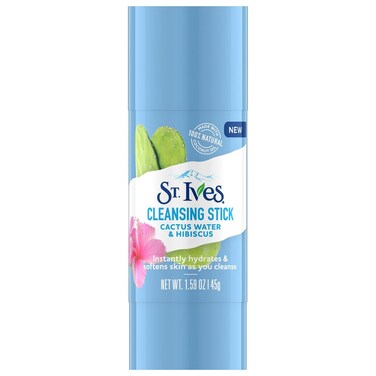 St Ives Cleansing Stick Cactus Water  Hibiscus 159 oz
