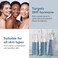 Hormonal Acne Solution Natural AntiDHT Ingredients Deluxe Set Original Formula Benzoyl Peroxide 2 Month Supply 3 Piece Set