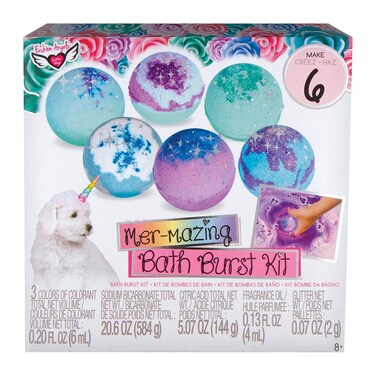 Fashion Angels Making Waves Bath Burst Kit 12183 Bath Bomb Making Kit Multicolor Ages 8 and Up