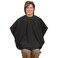 SP Ableware Deluxe Shampoo Cape with HookandLoop Neck Closure  Black 764331000