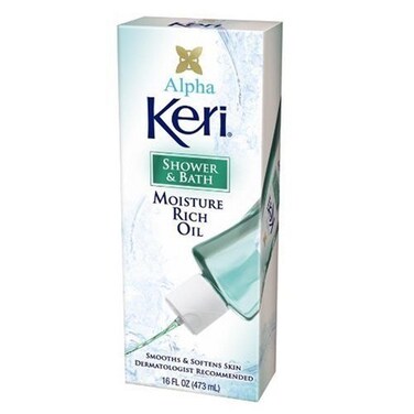 KeriAlpha Shower  Bath Moisture Rich Oil 2 Count