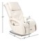 Human Touch WholeBody 71 Living Room Recliner Massage Chair  Full Body Professional Grade Personal Massage  Relaxation w Heat for Targeted Stress  Muscle Pain Relief with Foot Calf  Bone