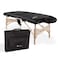 EARTHLITESports Therapy Table VibraTherm  Embedded Vibration  Heat Enhanced Recovery  WarmUp Complete Package UL Listed Black